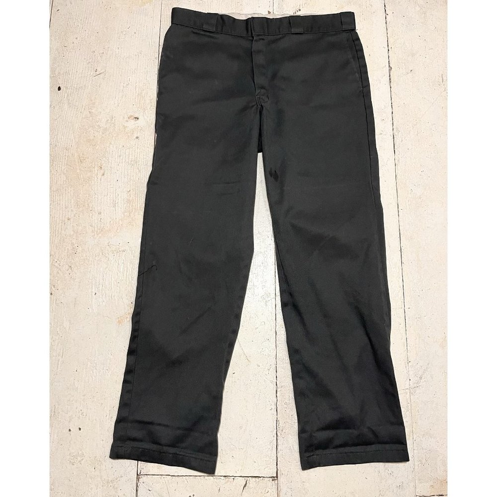 Original 874 Dickies Work Pants, Charcoal Gray, Size 36x32